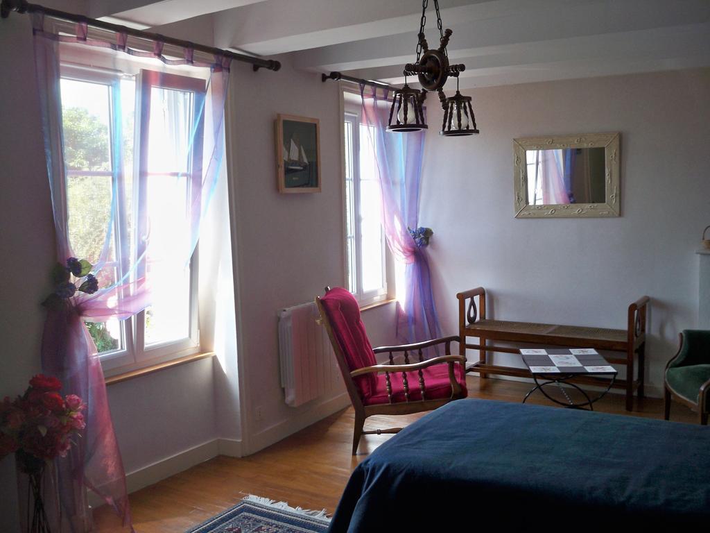 Gite De La Caminais Pleurtuit Oda fotoğraf
